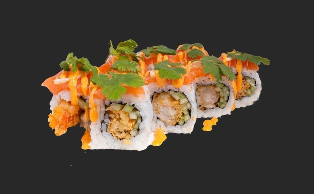 C8 East County Roll/ Raw Fish.