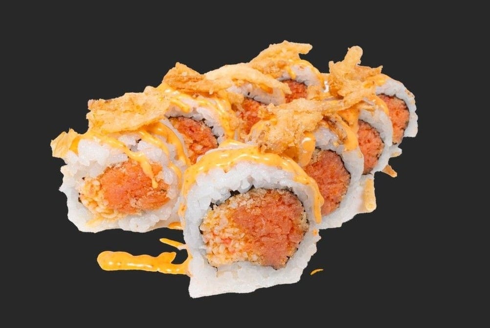 C12 Double Spicy Roll/ Raw Fish.